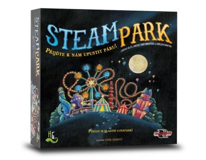 Black Fire Steam Park CZ společenská hra