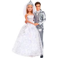 Steffi Love Svatební šaty a oblek Steffi pro panenku 29 a 30 cm 2