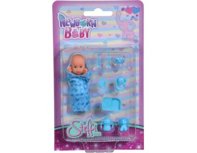 Steffi New Born Baby Miminko modré