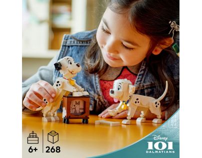 LEGO® Disney 43271 Štěňátka Štístko a Penny z filmu 101 dalmatinů