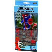 Stikbot action pack figurka s doplňky modrý s helmou 3