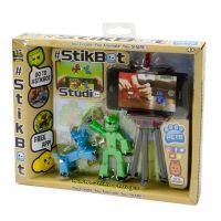 Stikbot Sada zvířátko + figurka zeleno-modrá 2