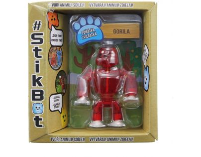 Stikbot Zvířátko Stikgorila červená