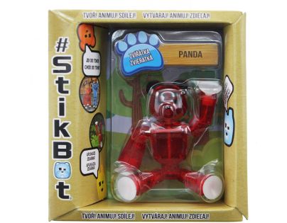 Stikbot Zvířátko Stikpanda červená