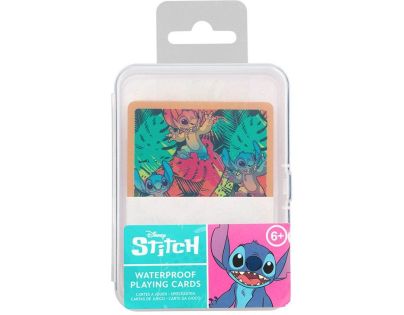 Stitch hrací karty do vody