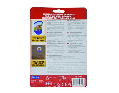 Lexibook Stolní a nástěnná lampička Super Mario