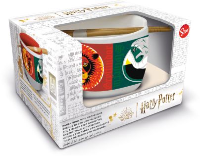 STOR Harry Potter ramen miska a hůlky, dárkový set