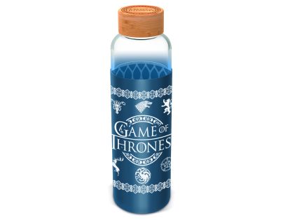 Stor S.L. Skleněná láhev s návlekem 585 ml, Hra o trůny