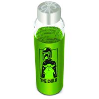 Stor S.L. Skleněná láhev s návlekem 585 ml, Mandalorian 2