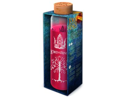 Stor S.L. Skleněná láhev s návlekem 585 ml, Pán prstenů
