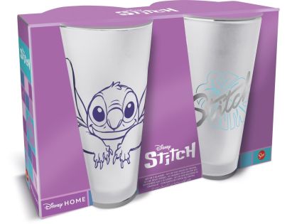 Stor Lilo a Stitch Set sklenic Stitch