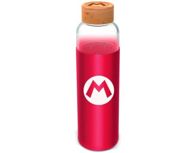 Stor Super Mario Skleněná láhev s návlekem 585 ml