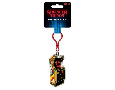 Stranger Things klíčenka se světlem - Arcade