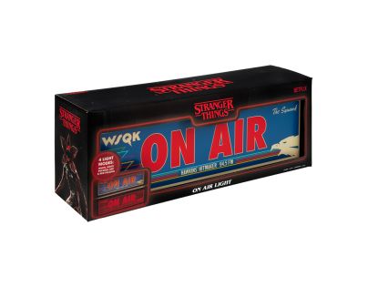 Stranger Things světlo WSQK On Air - Poškozený obal