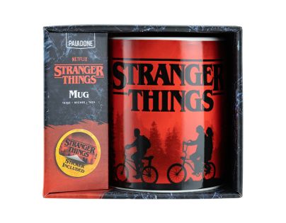 Stranger Things XL hrnek se samolepkou