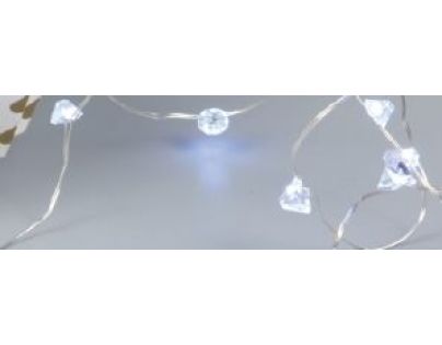Marimex Struna svítící 20 LED diamant