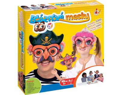 Studo Games Bláznivé masky - Poškozený obal
