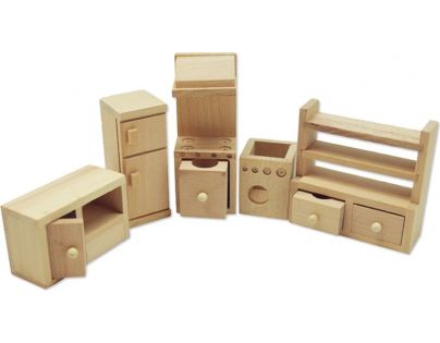 HM Studio Studo Wood Mini nábytek Kuchyně