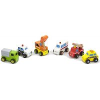 Studo Wood Mini vozidla 6 ks