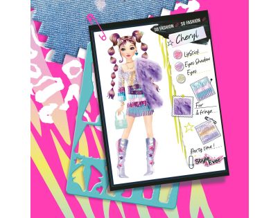 Style4Ever Návrhářské módní studio Light-up - Poškozený obal