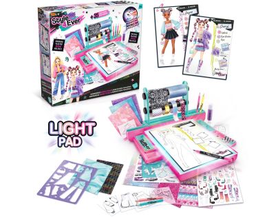 Style4Ever Návrhářské módní studio Light-up - Poškozený obal