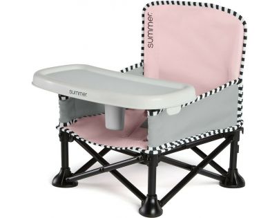 Summer Infant Dětská přenosná židle Pop n Sit Pink - Poškozený obal