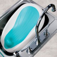 Summer Infant Koupací sedačka Clean Rinse tyrkysová - Poškozený obal 3