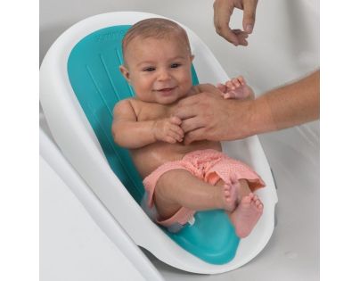 Summer Infant Koupací sedačka Clean Rinse tyrkysová - Poškozený obal
