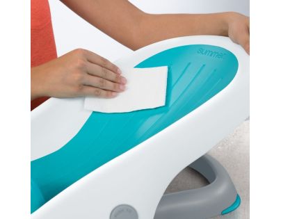 Summer Infant Koupací sedačka Clean Rinse tyrkysová - Poškozený obal