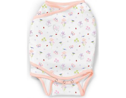 Summer Infant Zavinovačka SwaddleMe Kicksie květinky a motýlci