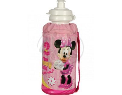 Sun Ce Disney Minnie Láhev v obalu - růžový