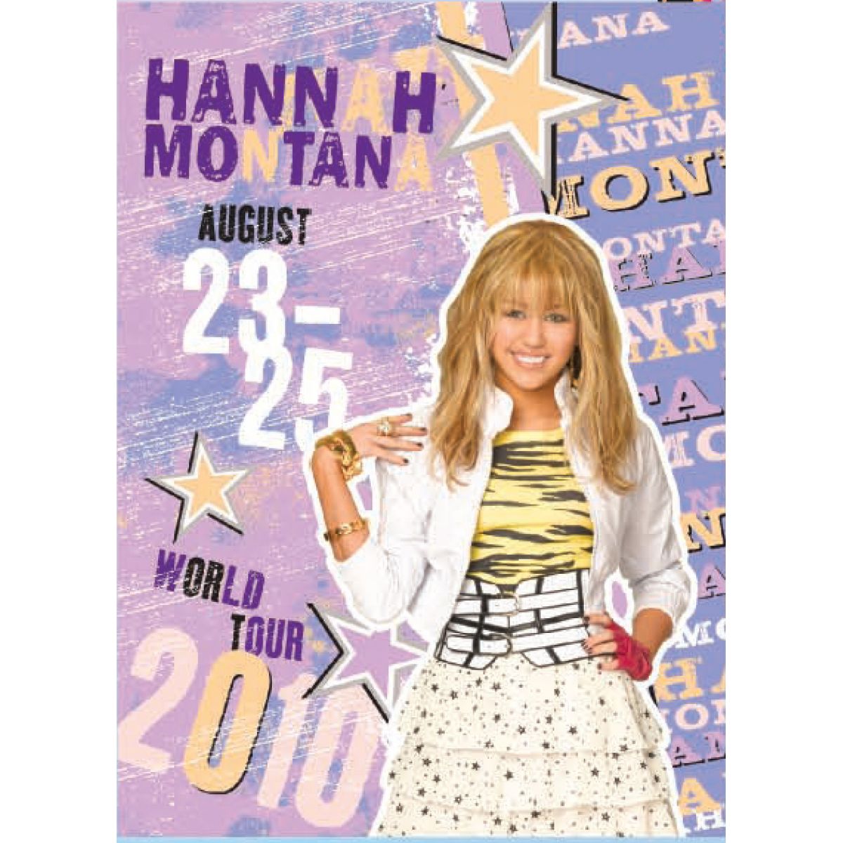 Sun Ce Hannah Montana Neprůhledný obal s linkovaným sešitem 40 listů