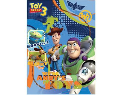 Sun Ce Toy Story 3 Neprůhledný obal s linkovaným sešitem 40 listů