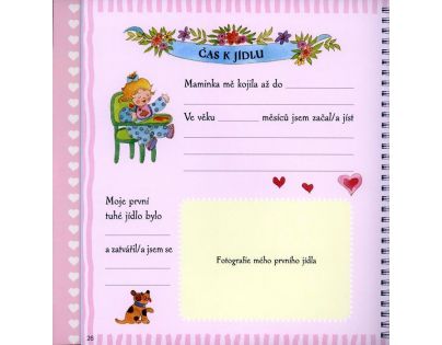 Sun Deník naše děťátko - Naše holčička