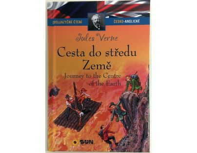 Sun Dvojjazyčné čtení česko-anglické Cesta do středu země