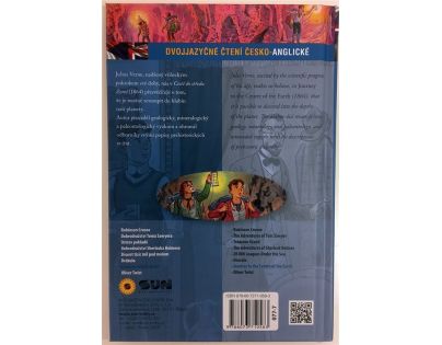 Sun Dvojjazyčné čtení česko-anglické Cesta do středu země