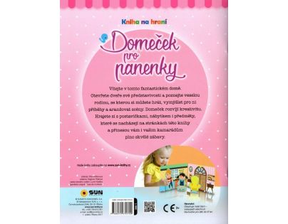 Sun Kniha na hraní Domeček pro panenky