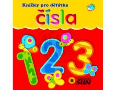 Knížky pro děťátka - čísla