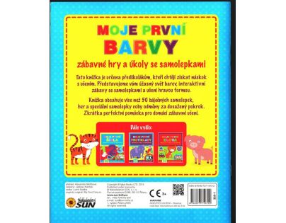 Sun Moje první barvy Úkoly a hry