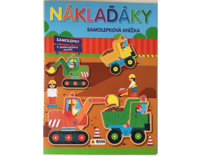 Sun Náklaďáky samolepky k opakovanému použití