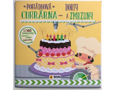 Sun Pohádková cukrárna Dorty a zmrzliny samolepky