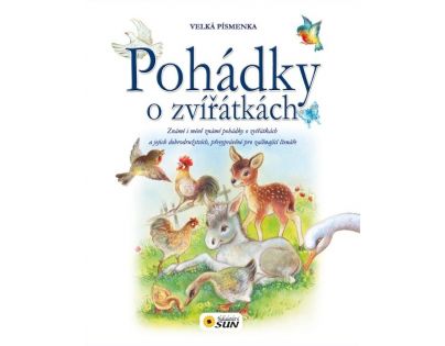 Sun Pohádky o zvířátkách větší písmenka