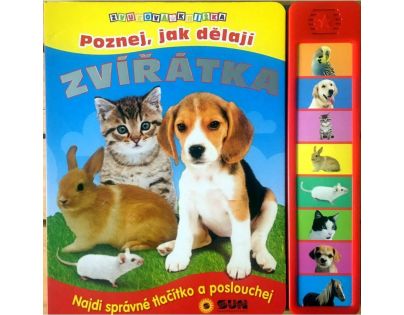 Sun Poznej jak dělají zvířátka zvuková knížka