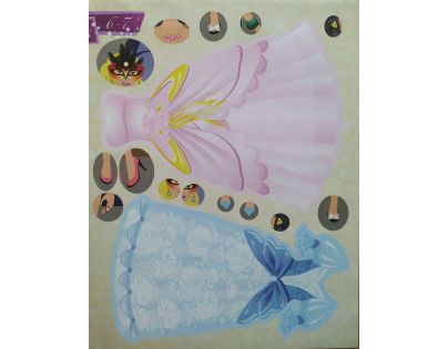 Sun Šaty na karneval Velká samolepková knížka