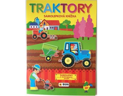 Sun Traktory Samolepky k opakovanému oužití