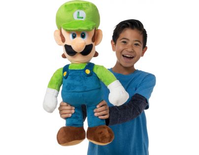 Super Mario Nintendo Jumbo Luigi plyš 50 cm