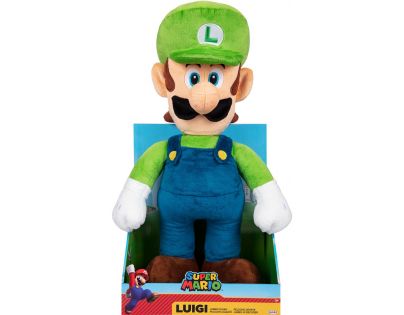 Super Mario Nintendo Jumbo Luigi plyš 50 cm