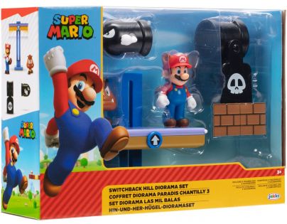 Super Mario Nintendo Switchbak Diorama figurka