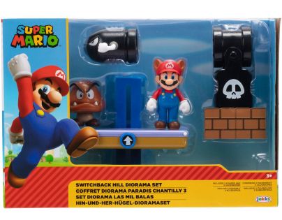 Super Mario Nintendo Switchbak Diorama figurka