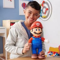 Jakks Super Mario Polohovatelný plyš Mario 30 cm 3